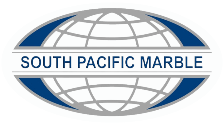 South Pasific Marble Logo (white)